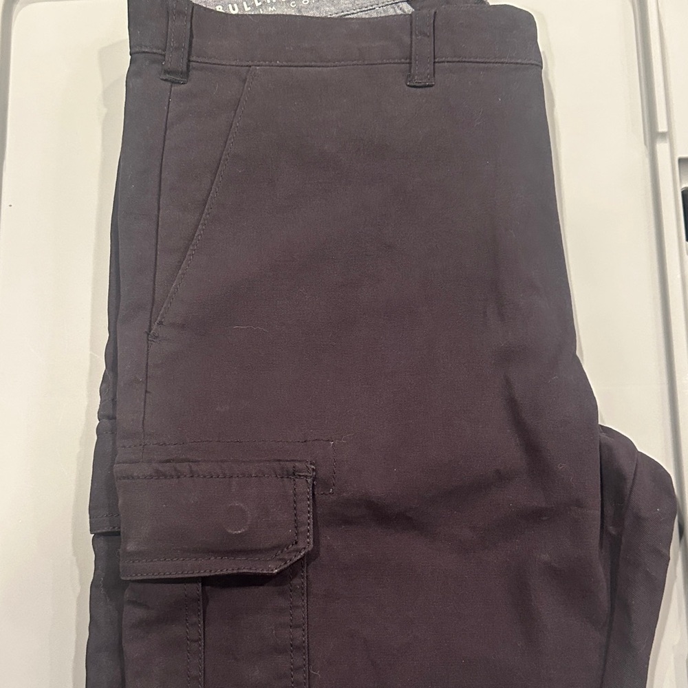 Bullhead Men's Black Cargo Pants